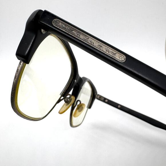 Matsuda 2806 Vintage Brow Frame Eyeglasses - Picture 3 of 8